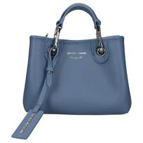 Emporio Armani Gold Hardware Tote Bag Shopping Bag Shoulder Bag PU Handbag Women tote Blue EW000382-AF12036-M8128 Basic Set (Bag+Dust Bag)