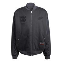 Adidas Originals X All Blacks Bomber Skin-Friendly Comfortable Solid Color Reversible Pilot Warm Jacket Men jackets KF7654 M gray