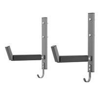 2PCS Kayak Rack, Wall Mount Space Saving Hanger, Heavy-Duty Carbon Steel Strong Holder, 200lbs Capacity Kayak Stand for 2pcs