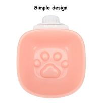 Anti-choke Hanging Dog Bowl Hanging Pet Water Bowl Easy Clean Slow Feeder Bowl  Pet Kennel rožinė