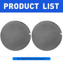 2/4PCS for PS5/PS5 Slim/PS5 Pro Console Dust Filter Dustproof Mesh Case Cover Breathable Protector for PS5 Accessories only 2Pcs Dust Filter