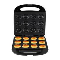 Dual Voltage Mini Sandwich & Donut Maker - In Stock for Home Breakfast 12-hole juoda
