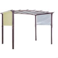 Universal Gazebo Replacement Canopy Waterproof 190T Polyester Fabric Fit Most Outdoor Patios Shelter Top For All Weather B03E kreminė