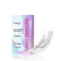 Teeth Whitening Strips Teeth Treatments - Teeth Whitener, Peroxide Free, Enamel Safe Green White Strips 7pcs
