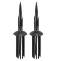 2pcs Easy Styling Curling Roll Comb Professional Hair Curling Tool Fluffy Styling Tool  Salon Use
