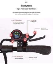 XC100 LCD Color Screen Thumb Shifter: Universal Electric Scooter and Mountain Bike Control Meter 24V-60V Universal Instrument gray