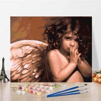 Drobė „pasidaryk pats“ tapyba pagal skaičius, aliejinė tapyba Menas Namų dekoravimas Skaitmeninis aliejinis paveikslas 40x50cm no frame