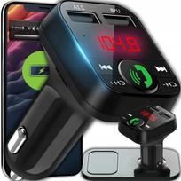 RETOO E089 automobilinis FM Bluetooth siųstuvas, įkroviklis, audio imtuvas, 2x USB, MP3, SD