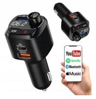 FM siųstuvas TechniSat DIGICAR 200 BT Bluetooth USB-C QC 3.0 12/24V