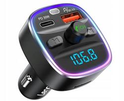 Automobilinis FM siųstuvas Lencent T25M