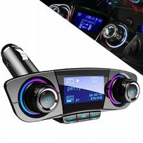Automobilinis FM siųstuvas „Bluetooth“ su USB