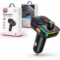 Automobilinis „Bluetooth FM“ siųstuvas MP3 grotuvas su 25W