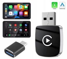 Belaidis Android Auto CarPlay 2in1 adapteris iPhone USB USB-C