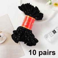 10 porų moteriškos nailoninės kulkšnies trumpos permatomos kojinės Vasarinės kojinės elastinės vidurinės kojinės trumpos kojinės moteriškos itin plonos krištolinės kojinės one size