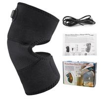 USB Charging Heating Knee Pads Vibration Massage Warm Protective Gear Hot Compress Massage Protection Electric Heating Knee Pads one size fits all juoda