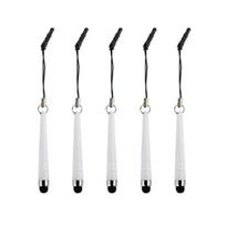 5/10Pcs Anti-dust Capacitive Mini Writing Stylus Touch Pen for Phones Tablet 5pcs
