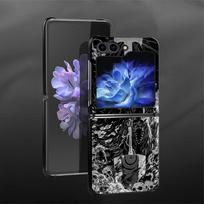 Berserk Comics Anime Cool Back Phone Cover Funda Case for Samsung Galaxy Flip3 Z Flip 7 6 5 4 3 Flip5 Flip7 FE Flip6 Flip4 Galaxy Z Flip