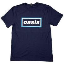 Oasis Unisex Adult Maine Road Event Logo T-Shirt S juoda