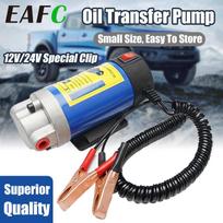 EAFC 12V Nešiojamas Kuro Siurblys - Metalinis Korpusas, 100W Automobilinis Elektrinis Alyvos Siurbimo Perdavimo Siurblys
