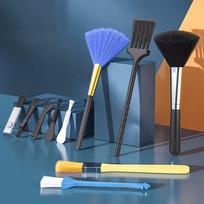 Desktop Anti-static Laptop Dusting Cleaning Brush Computer Keyboard Brush Slit Corner Cleaning 10pcs/set