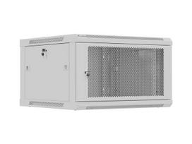 LANBERG Sieninis montavimo rack kabinetas 19" 6U 600X600 pilkas, perforuota durys (su plokšte)