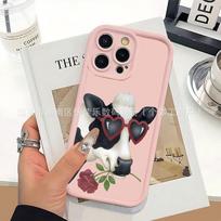 Fashion animal pattern iPhone15Pro/14/13/12/11 mobile phone case Apple 16/17promax soft case iPhone 11