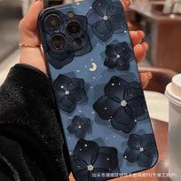 Artistic Ink Camellia is compatible with the Apple 14 Plus case, 13 Pro Max full coverage, 15 Light Luxury 12/11 Pro iPhone 7/8