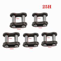 5pcs 25H/T8F/420/428/520/530 Chain Master Link for Dirt Pit ATV Quad Go Kart E Gas Scooter Motorcycle Buckle Ring Link 5pcs 25H  A
