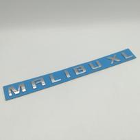 ABAA1 1pcs ABS MALIBU XL MALIBUXL car Letter Fender side Emblem Rear tail trunk Decals badge sticker Decal styling auto Accessories