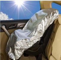 Kids Car Seat Backrest Sun Cover 1PC, Universal UV Protection Heat Insulation Dust Resistant Baby Sunshade