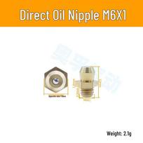 Excavator/Loader Grease Gun with Copper Nipple Head, 1-Way Straight, 45° & 90° Elbow, M6/M8/M10, G1/8.