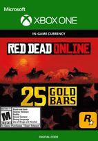 Red Dead Redemption 2 Online 25 Gold Bars (Xbox One) Xbox Live Key BRAZIL