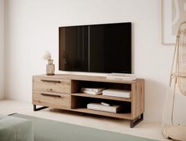 TV staliukas Aria, rudas