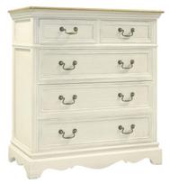 Komoda Home4you Samira, balta sp., 95 cm x 39 cm x 86.5 cm