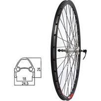 Galinis ratas 28/29" SUNSTART, d-brake 6B, 36H, užsukamas žv. blok., QR