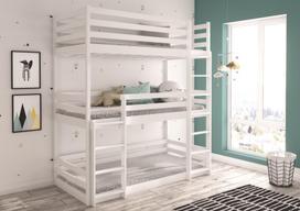 Vaikiška lova Tedro 200x90, balta