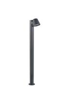 Pastatomas lauko šviestuvas Trio, 10W, GU10, IP44, juoda sp., 11.5 cm x 100 cm