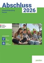 Abschluss 2026 - Hauptschule Hessen - Lösungsband - Deutsch, Mathe und Englisch: Zur Prüfungsvorbereitung 2026