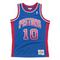 Mitchell & Ness NBA Swingman Jerseys Detroit Pistons - Dydis Dennis Rodman #10 Multikolor - Dydis M (SMJYGS18162-DPIROYA8 Marškinėliai)