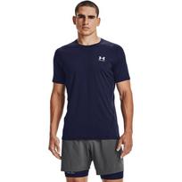 Under Armour Hg Armour Fitted Ss Midnight Navy - Dydis XS (1361683-410 Marškinėliai)