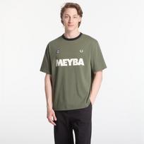 Fred Perry Meyba Ringer T-Shirt Green - Dydis M (SM2163 X21 Marškinėliai)