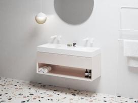 Apatinė vonios spintelė RAVAK SD Lite 120, rožinės sp.