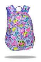 Mokyklinė kuprinė CoolPack Hearts F049832, rožinė sp., 30 cm x 38 cm x 10 cm