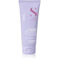 Alfaparf Milano Semi di Lino Smooth glotninamasis šampūnas nepaklusniems, šiauštis linkusiems plaukams 75 ml