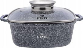 Zilner Zl-7062 puodas su dangčiu, 4.4 L, marmurinė danga