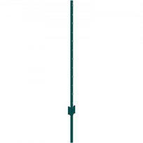 Tvoros stulpas, 10 vnt. U formos kanalas, sunkiųjų metalų, 8.7x1.5x121.9 cm, žalia, plienas