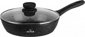 Zilner keptuvė 26 cm su marmurine danga, juoda, Zl7716