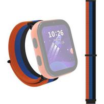 Replacement Strap for Children’s Smart Watch inSPORTline Cubbio - Black-Blue-Orange