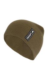 Adidas Performance - Ess Lbl Beanie - Sportinė kepurė - Chaki spalva