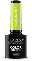 Claresa Soak Off UV/LED Funky Disco 7, 5 g
